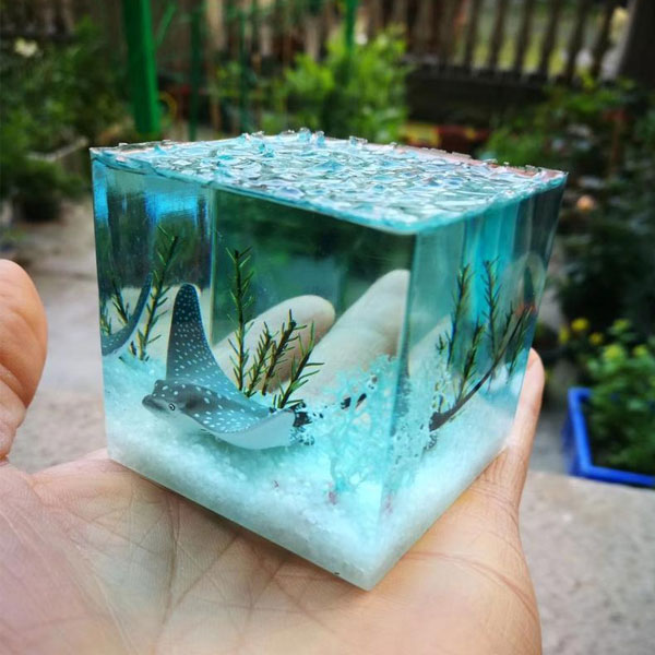 鯨魚(yú)海洋樹(shù)脂工藝品膠水
